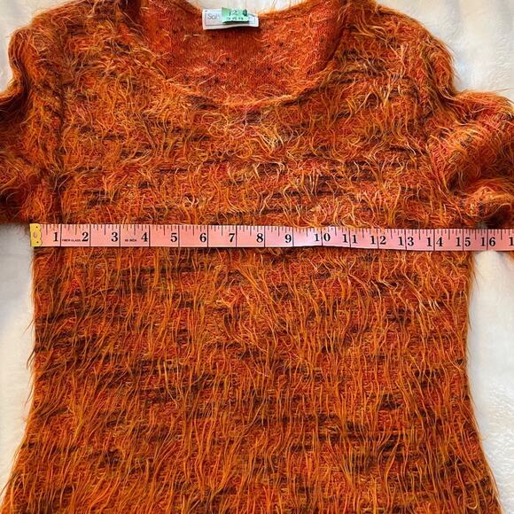 Sapi Magliere Italian Acrylic Faux Fur Sweater - Picture 7 of 9